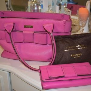 Kate Spade Handbag and Wallet (Genuine)